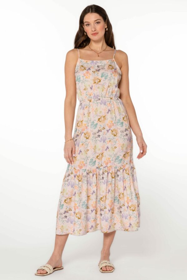 Pink Floral Dress