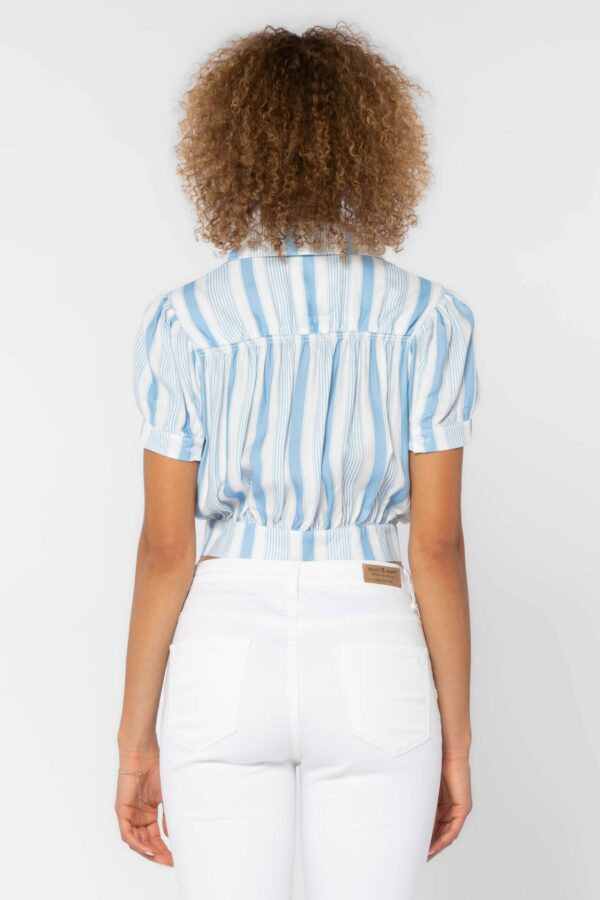 Blue Stripe Top - Image 5